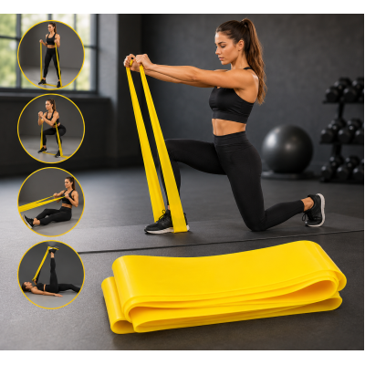 Еластична фітнес-гумка / PRO Strength Toning Band