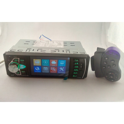 Автомобільна Bluetooth магнітола PI 4023 BT з пультом на кермо та великим екраном