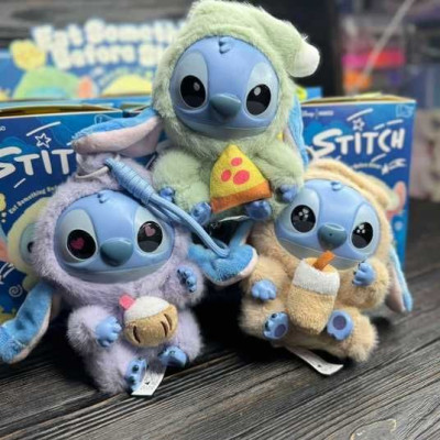 М'яка колекційна іграшка-сюрприз брелок Стіч/Stitch Labubu 15см (колір та вигляд випадковий)