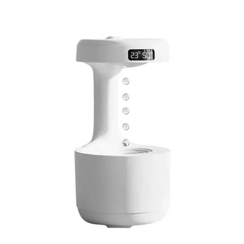 Зволожувач повітря портативний Kinscoter DQ-011 Anti Gravity Humidifier електричний 800 мл White iC227 Зволожувач повітря портативний Kinscoter DQ-011 Anti Gravity Humidifier електричний 800 мл White iC227
