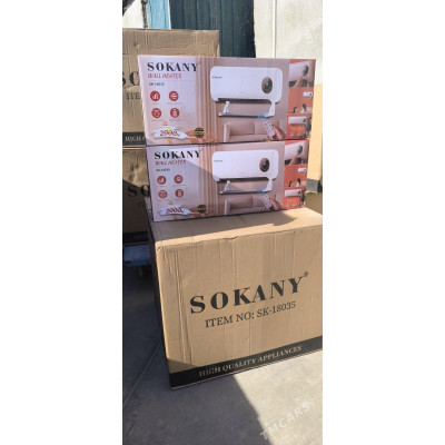 Обігрівач настінний SOKANY SK-18036 2000 Вт з пультом та сушаркою Обігрівач настінний SOKANY SK-18036 2000 Вт з пультом та сушаркою