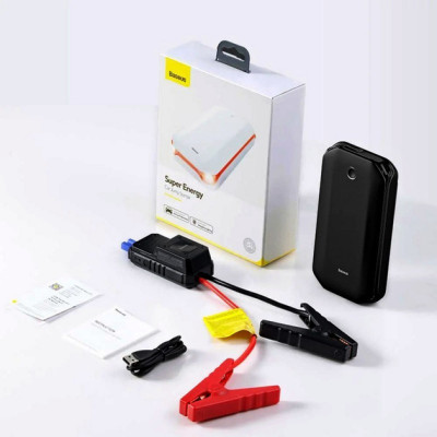 Пусковий пристрій Baseus Super Energy Car Jump Starter 800А 8000 mAh Пусковий пристрій Baseus Super Energy Car Jump Starter 800А 8000 mAh