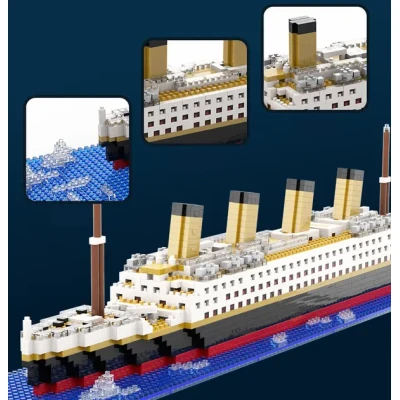 Конструктор корабель Titanic (1878 деталей)