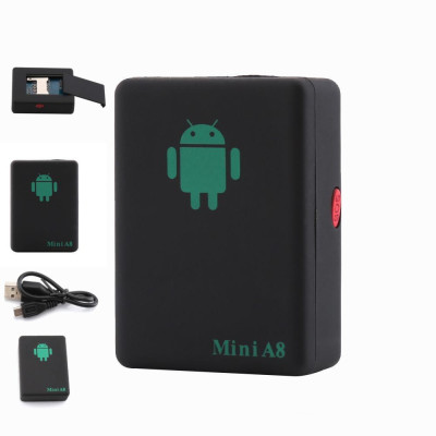GPS трекер Mini A8 з прослуховуванням, GSM сигналізація, гпс трекер GPS трекер Mini A8 з прослуховуванням, GSM сигналізація, гпс трекер
