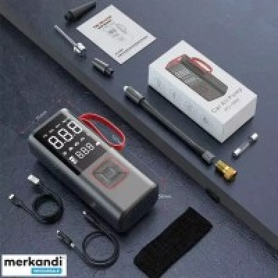 Портативний акумуляторний компресор Car Air Pump ATJ-6988 Портативний акумуляторний компресор Car Air Pump ATJ-6988