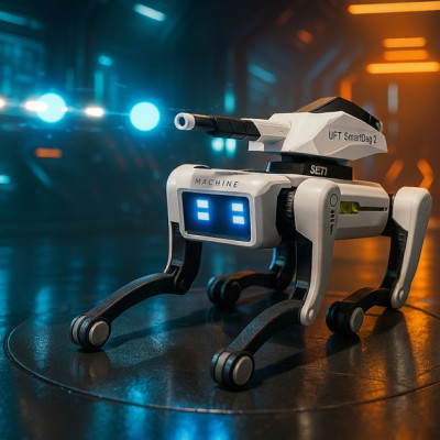Інтерактивний робот-пес, що стріляє кульками орбіз UFT Smart Dog 2