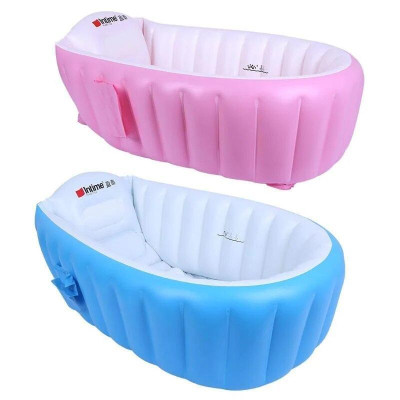 Дитяча Надувна ванна з насосом Intime Baby Bath Tub Дитяча Надувна ванна з насосом Intime Baby Bath Tub