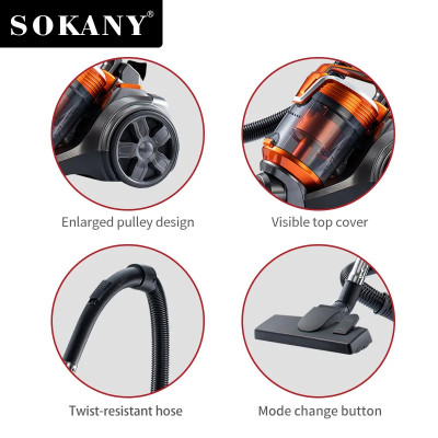 Багатофункціональний контейнерний пилосос Sokany SK-13004 3.5 л 3600Вт Багатофункціональний контейнерний пилосос Sokany SK-13004 3.5 л 3600Вт