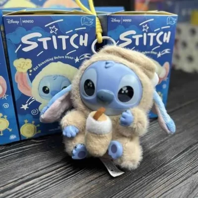 М'яка колекційна іграшка-сюрприз брелок Стіч/Stitch Labubu 15см (колір та вигляд випадковий)