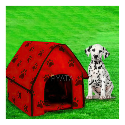 Переносний м'який будиночок будка для собак Portable Dog House