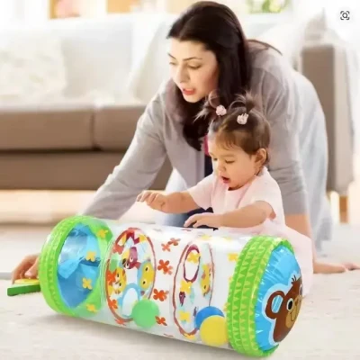 Надувний барабан для повзання малюків, 45×20×20 см