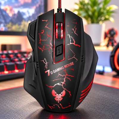 Мишка GAMING MOUSE X7 / Ігрова миша з RGB-підсвічуванням