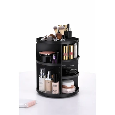 Поворотний органайзер для косметики 360 Rotation Чорний