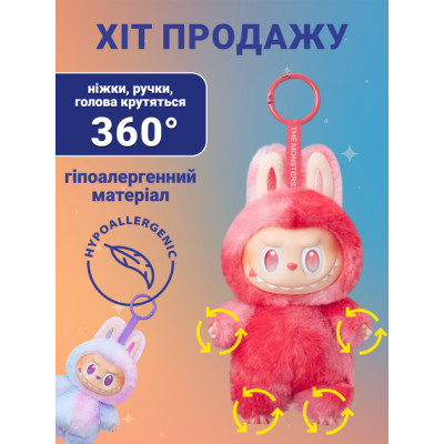 Іграшка-сюрприз Big into Energy Плюшевий брелок 2025 The Monsters 3 Іграшка-сюрприз Big into Energy Плюшевий брелок 2025 The Monsters 3