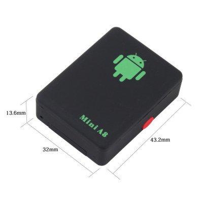 GPS трекер Mini A8 з прослуховуванням, GSM сигналізація, гпс трекер GPS трекер Mini A8 з прослуховуванням, GSM сигналізація, гпс трекер