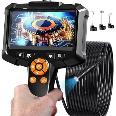 Ендоскоп 4,3" IP67 з IPS-екраном / Ендоскопічна камера 1080P HD з підсвічуванням