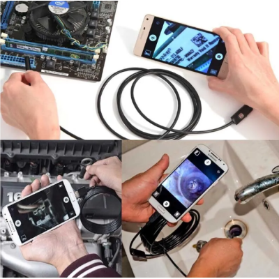 Камера Ендоскоп Android та PC Endoscope, гнучка USB-камера (100P) 2 м Камера Ендоскоп Android та PC Endoscope, гнучка USB-камера (100P) 2 м