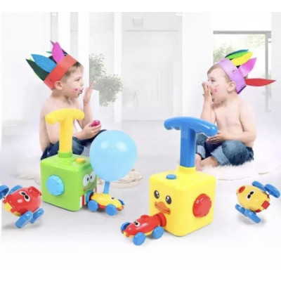 Аеромобіль машинка з кулькою, Aerodynamics Reaction FORCE Principle