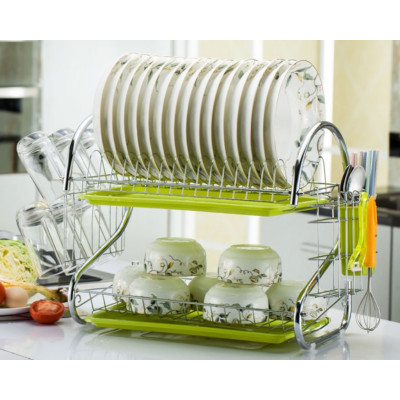 Стійка для зберігання посуду kitchen storage rack, сушарка для посуду 42 см Стійка для зберігання посуду kitchen storage rack, сушарка для посуду 42 см