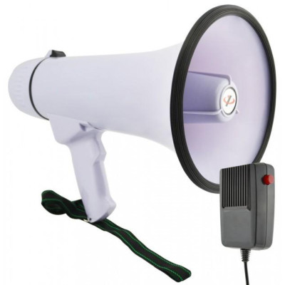 Рупорний гучномовець мегафон UKC MEGAPHONE HW 20B Рупорний гучномовець мегафон UKC MEGAPHONE HW 20B