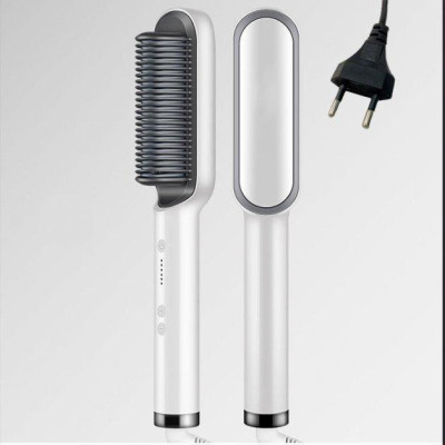 Електрична гребінець-випрямляч Hair Straightener HQT-909 щітка для укладання волосся