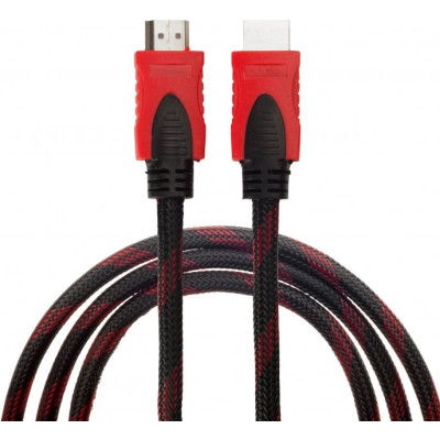 Кабель HDMI-HDMI Donli обплетення, ферити, посилений 30 м (V1.4)