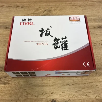 Набір вакуумних масажних банок / Медичні банки /Антицелюлітні банки для масажу 12 штук