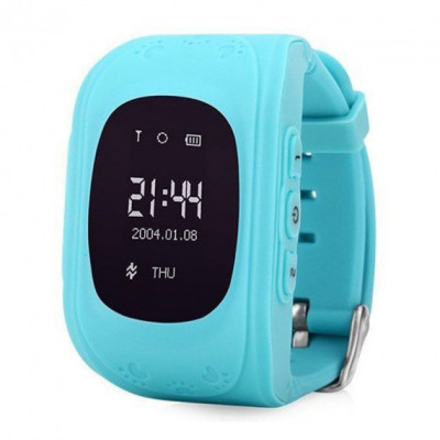 Дитячий годинник Smart Baby Watch з GPS трекером Блакитний