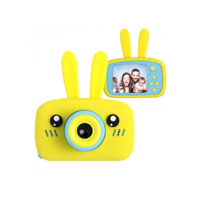 Дитячий фотоапарат Smart Kids Camera цифрова фотокамера, дитяча камера для фото жовтий