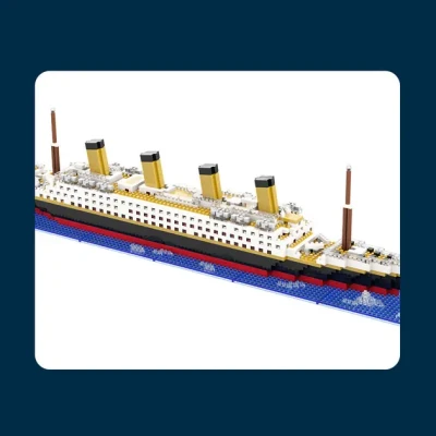 Конструктор корабель Titanic (1878 деталей)