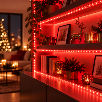 Світлодіодна гірлянда-дюралайт Rope-Lights / LED-стрічка SMD5050-R 100 м Червоний Світлодіодна гірлянда-дюралайт Rope-Lights / LED-стрічка SMD5050-R 100 м Червоний