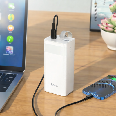 Power Bank Hoco J86A Powermaster 22.5W fully compatible 60 000 mAh / Портативна батарея 60000mah Power Bank швидка зарядка