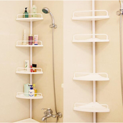 Кутова полиця для ванної кімнати Multi Corner Shelf, металева Кутова полиця для ванної кімнати Multi Corner Shelf, металева