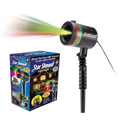 Лазерна установка-проектор Star shower laser light, новорічний проектор