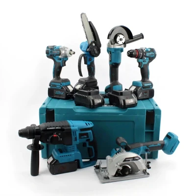 Набір 6в1 АКБ 36V (Шуруповерт, Гілкоріз, Болгарка, Перфоратор, Гайковерт, Циркулярна пилка) Набір 6в1 АКБ 36V (Шуруповерт, Гілкоріз, Болгарка, Перфоратор, Гайковерт, Циркулярна пилка)