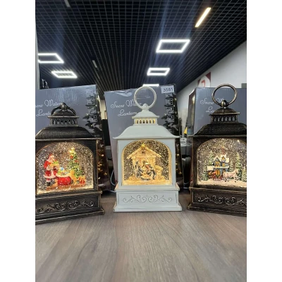 Лузник Музичний новорічний ліхтар WDL 24072D Xmas