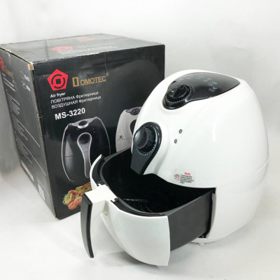 Аеро фритюрниця Air Fryer DOMOTEC MS-3220 білий Аеро фритюрниця Air Fryer DOMOTEC MS-3220 білий