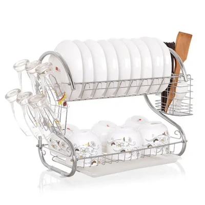 Стійка для зберігання посуду kitchen storage rack, сушарка для посуду