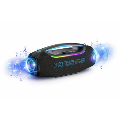 Колонка Bluetooth Hopestar A60 Ultra 450 Вт с микрофоном RGB, IPX6, 30000 мАч