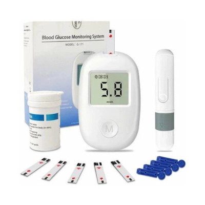 Глюкометр Glucose Meter GLM-76 + 50 тест-смужок та ланцети