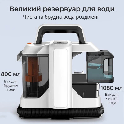 Миючий пилосос-плямовивідник Domotec MS 4415 4200W 1080 ml Миючий пилосос-плямовивідник Domotec MS 4415 4200W 1080 ml