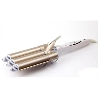 Потрійна плойка Gemei 1988, щипці для завивки, стайлер для волосся