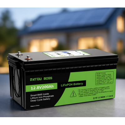 Акумулятор BATTERY liFePo4 для дому, квартири, ДБЖ та сонячних електростанцій / Акумулятор LiFePO4 200Ah 12.8V (літій-залізо-фосфатний, BMS)