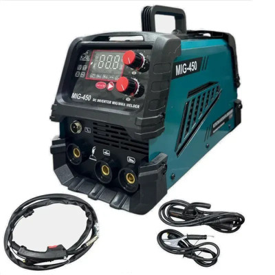 Зварювальний апарат Domotec MIG-450 (MIG/TIG/MMA, 26.4 кВА