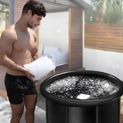 Круглий каркасний басейн для крижаної ванни / Льодова надувна ванна "Ice Bath Spa" Круглий каркасний басейн для крижаної ванни / Льодова надувна ванна "Ice Bath Spa"