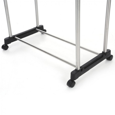 Телескопічна стійка для одягу - Double Pole Clothes Horse