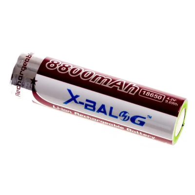 Акумулятор 18650 X-Balog 8800mAh 4.2V Li-ion літієва акумуляторна батарея Акумулятор 18650 X-Balog 8800mAh 4.2V Li-ion літієва акумуляторна батарея