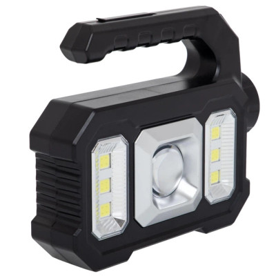 Ручний акумуляторний LED-ліхтар KJ-208 / Ручний прожектор з функцією Power Bank Ручний акумуляторний LED-ліхтар KJ-208 / Ручний прожектор з функцією Power Bank