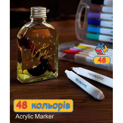 Акварельні маркери 60 кольорів Water Brush Акварельні маркери 60 кольорів Water Brush