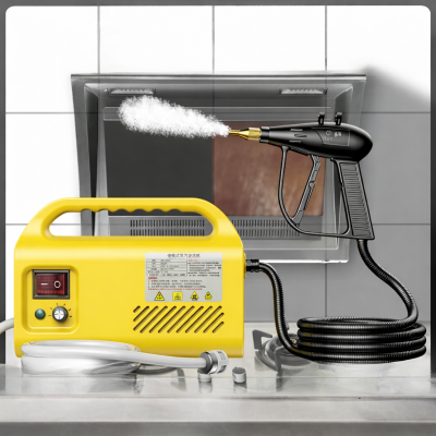 Портативний пароочисник QX003 з мийкою високого тиску 3 насадки 2500W